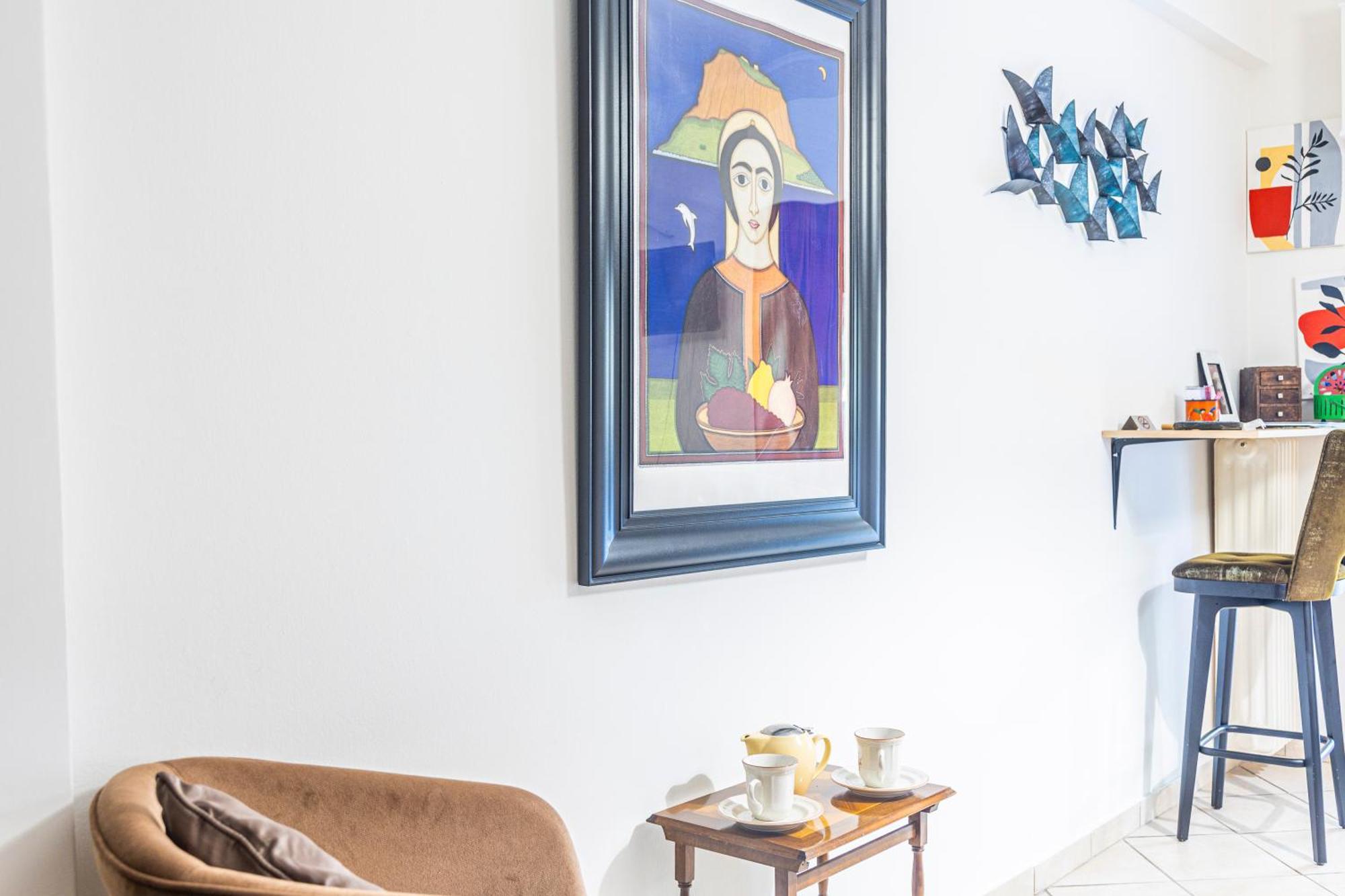 Unique Studio At Athens Riviera 1 Min From The Sea Bagian luar foto